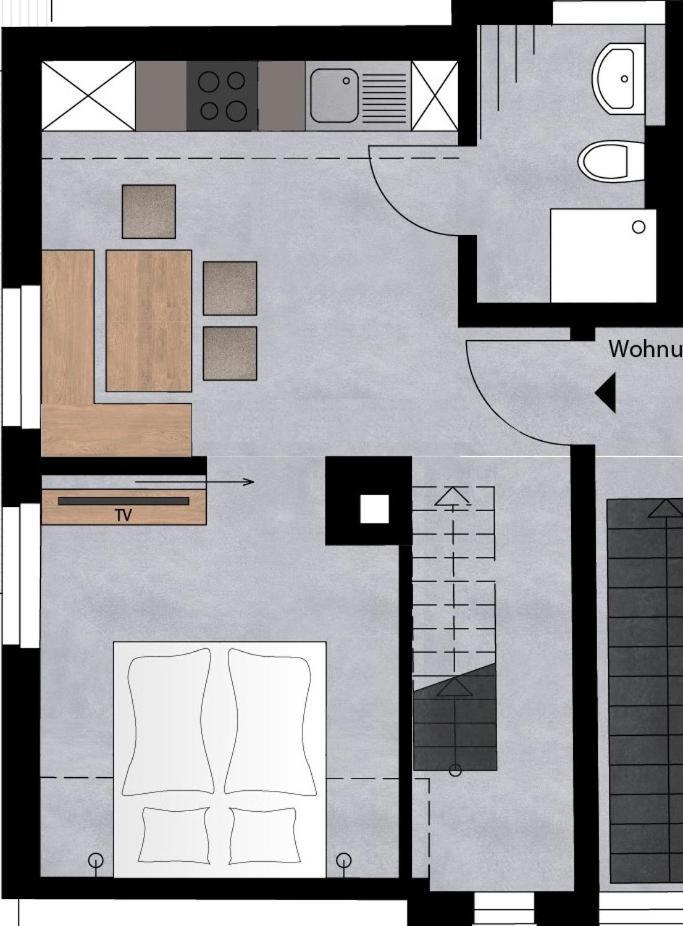 Zugspitze Apartment Sonn.Schein Altenberg Eksteriør billede